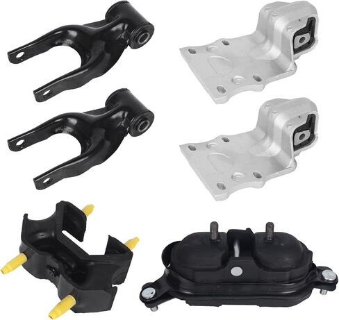 KUSATEC 6PCS Engine Motor Torque Strut Transmission Mount Set Fit for Buick Rendezvous 02-07/Terraza 05-06;Chevy Uplander 05-09/Venture 97-05;Oldsmobile Silhouette 97-04,OE A2818 A2899 A2900 A2906 in Saudi Arabia