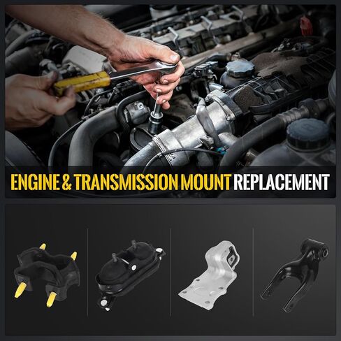 KUSATEC 6PCS Engine Motor Torque Strut Transmission Mount Set Fit for Buick Rendezvous 02-07/Terraza 05-06;Chevy Uplander 05-09/Venture 97-05;Oldsmobile Silhouette 97-04,OE A2818 A2899 A2900 A2906 in Saudi Arabia
