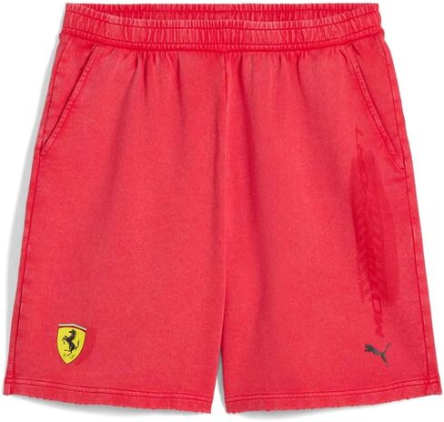 PUMA Mens Race Desert Sun Las Vegas Shorts Casual Bottoms Casual - Red in Saudi Arabia