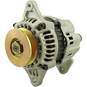 New Alternator Compatible with New Holland Skid Steer Loader L140 L150 L160 L170 N843 1.5L-2.0L 32HP-52HP 06 07 08 09 10 11 12 13 14 15 Replaces A7T03877 A007T03877 SBA-18504-6320 SBA-18504-6320GV in Kuwait