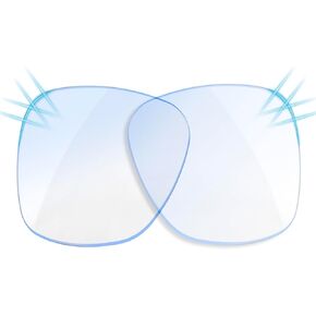 Transition Lenses Replacement for Ray-Ban Meta Wayfarer RW4006 (50mm) Glasses, Indoor/Outdoor Lenses in Kuwait