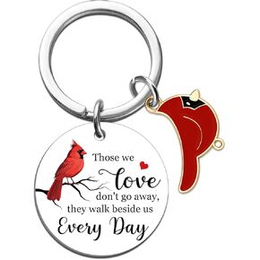 Cardina Keychain Grief Gifts for Women Sympathy Gifts for Loss of Loved One In Memory of Loved One Gift Bereavement Condolences Gift for Loss Funeral Favors Miscarriage Grieving Keyring in Kuwait
