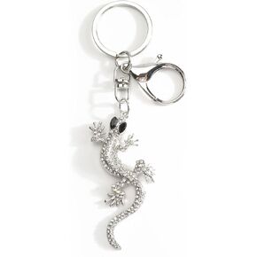 Lizard Keychain Gecko Keychain Crystal Bag Charm Reptile Gifts Crystal Gifts for Women Friends Coworker Reptile Lovers in Kuwait