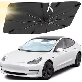 Windshield Sun Shade Umbrella Custom Fit for Ford Explorer 2011-2019, Car Sunshade with 360° Rotating Shaft, Car Window Shades for Front Windshield Sunlight Protection in Saudi Arabia