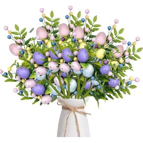 70 قطعة ديكور من سيقان الأوكالبتوس الاصطناعية المختلطة، سيقان الأوكالبتوس الخضراء المزيفة لباقة الزفاف، زينة نباتية خضراء صناعية in Kuwait