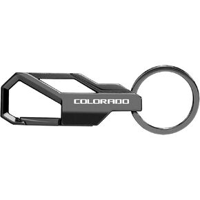 iPick Image for Chevrolet Colorado Carabiner-style Snap Hook Metal Key Chain Keychain, Only Official Licensed in Kuwait