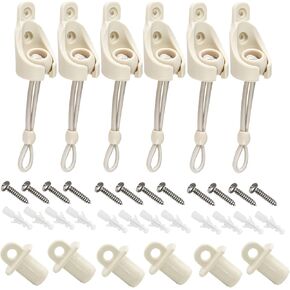 Sunshade Replacement Accessories, Bungee Jumping kit and Cover end 3 Sets, Suitable for Coolaroo External Roller Blinds and Cordless Roller Blinds (Beige) in Kuwait