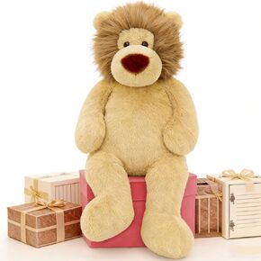 Tezituor 5lbs Dinosaur Stuffed Animals, 32 inch Large Green Stuffe Dino Triceratops Plushies Toy Glow in The Dark, Soft Dinosaur Plush Body Pillow for Sleeping Birthday Valentine's Day Gift in Kuwait