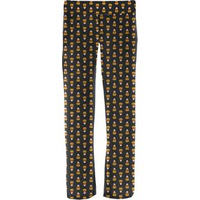 بنطلون بيجامة نسائي مطبوع عليه احتفالات الهالوين من KICKEE، مصنوع من الفسكوز فائق النعومة، ملابس نوم مريحة للنساء (Midnight Candy Corn - S) in Kuwait