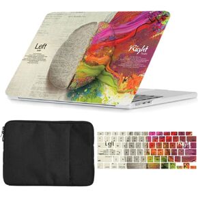 Shell Compatible with MacBook Air 13 Inch Case(Model A1369&A1466, Old Version 2017-2010 Release), Hard Plastic Laptop Shell, Keyboard Skin and Bag for MacBook Air 13.3", Creative Brains in Kuwait