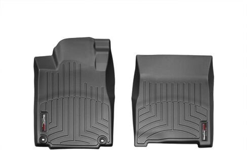 WeatherTech Custom Fit FloorLiners for Honda CR-V - 1st Row (444021), Black in Saudi Arabia