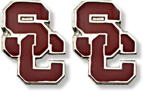 Aminco NCAA Mississippi State Bulldogs Logo Post Earrings in Saudi Arabia