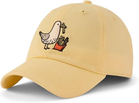 Life is Good Kids Seagull and Fries Chill Cap, Sandy Yellow in Saudi Arabia