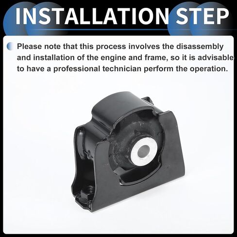 حامل محرك المحرك، رقم تركيب المحرك 123610T070 لسيارة TOYOTA for Scion XB 2010-2015 لسيارة TOYOTA Tarago 2006 أسود، قطعة واحدة in Saudi Arabia