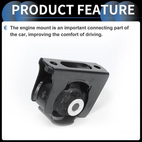 حامل محرك المحرك، رقم تركيب المحرك 123610T070 لسيارة TOYOTA for Scion XB 2010-2015 لسيارة TOYOTA Tarago 2006 أسود، قطعة واحدة in Saudi Arabia