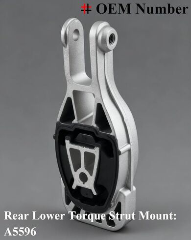 Engine Motor Mount & Trans Mount Replacement for Chevy Sonic 2013 2014 2015 2016 1.8L, Engine Mount Set of 3 Replaces OE# A5595 3386 95870474 A5596 3293 95248684 A5597 in Kuwait