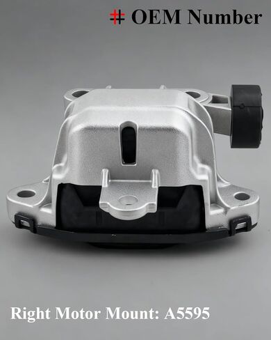 Engine Motor Mount & Trans Mount Replacement for Chevy Sonic 2013 2014 2015 2016 1.8L, Engine Mount Set of 3 Replaces OE# A5595 3386 95870474 A5596 3293 95248684 A5597 in Kuwait