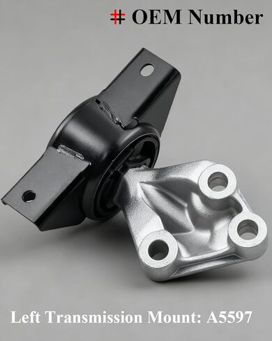 Engine Motor Mount & Trans Mount Replacement for Chevy Sonic 2013 2014 2015 2016 1.8L, Engine Mount Set of 3 Replaces OE# A5595 3386 95870474 A5596 3293 95248684 A5597 in Kuwait