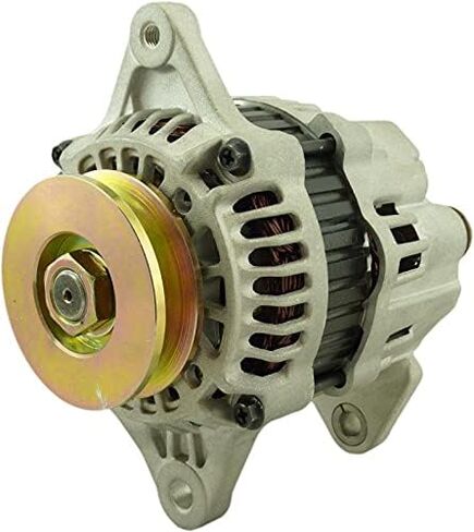 New Alternator Compatible with New Holland Skid Steer Loader L140 L150 L160 L170 N843 1.5L-2.0L 32HP-52HP 06 07 08 09 10 11 12 13 14 15 Replaces A7T03877 A007T03877 SBA-18504-6320 SBA-18504-6320GV in Kuwait