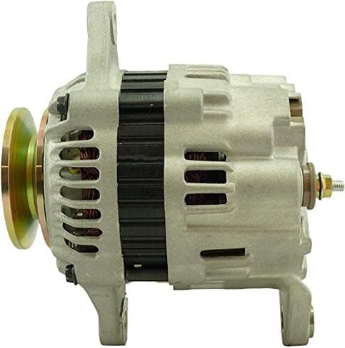 New Alternator Compatible with New Holland Skid Steer Loader L140 L150 L160 L170 N843 1.5L-2.0L 32HP-52HP 06 07 08 09 10 11 12 13 14 15 Replaces A7T03877 A007T03877 SBA-18504-6320 SBA-18504-6320GV in Kuwait