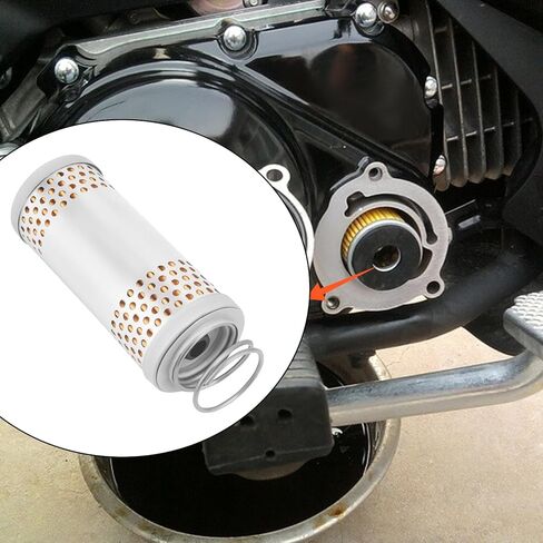 2A000633 فلتر زيت متوافق مع Moto Guzzi V7 V9 V35 V50 V65 V85 Breva IE 750 2003-2009 SP 750 1990 1991 1992 Strada 750 1993 1994 1995 Targa 750 1990-1992 نيفادا 350 1992 1993 GU27153085 in Saudi Arabia
