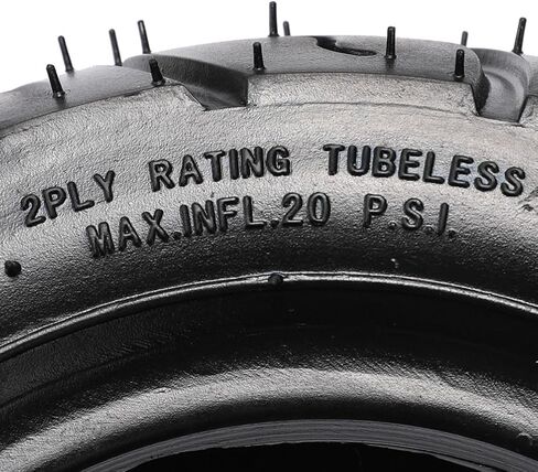 Set of 2 13x5-6 Tubeless Tire ATV 13x5x6 13x5-6 Street Tire Tyre for Go Kart Quad Buggy Dune Golf Cart 4 Wheelers ATV UTV Lawn Mower Garden Tractor Drift Trike Tricycle Mini Bike in Kuwait
