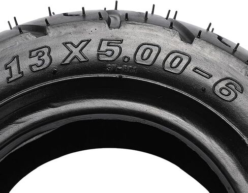 Set of 2 13x5-6 Tubeless Tire ATV 13x5x6 13x5-6 Street Tire Tyre for Go Kart Quad Buggy Dune Golf Cart 4 Wheelers ATV UTV Lawn Mower Garden Tractor Drift Trike Tricycle Mini Bike in Kuwait