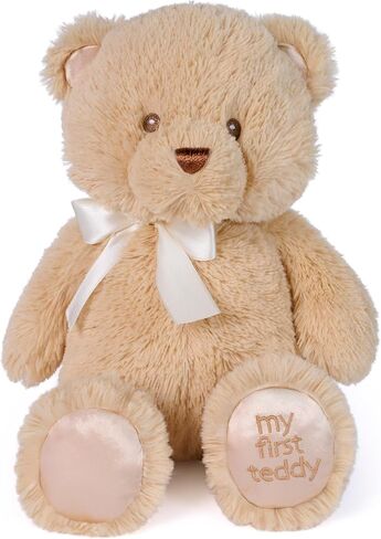 Gund Baby My First Teddy Bear ، لعبة Plush Animal Plush للحيوانات الناعمة للأطفال والموليد ، تان ، 10 " in Saudi Arabia
