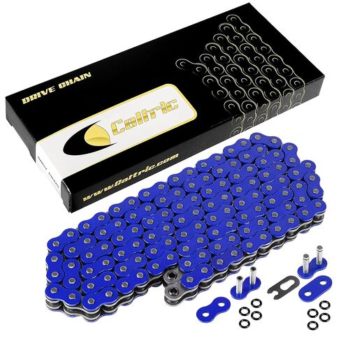 Caltric Blue O-Ring Drive Chain and Sprockets Kit Compatible with Honda CMX250C Rebel 250 1996-2016 in Saudi Arabia