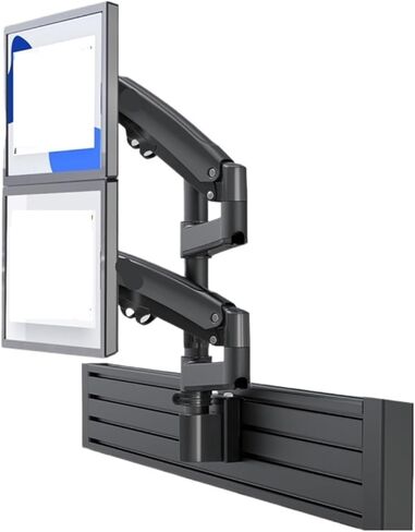 Monitor wall mounting bracket industrial screen computer monitor wall mounting bracket rotating stretch M80 in Saudi Arabia