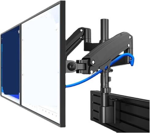 Monitor wall mounting bracket industrial screen computer monitor wall mounting bracket rotating stretch M80 in Saudi Arabia