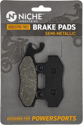 NICHE Brake Pad Kit for Kawasaki KLX140 KLX140L 43082-1205 Front Rear Semi-Metallic in Saudi Arabia