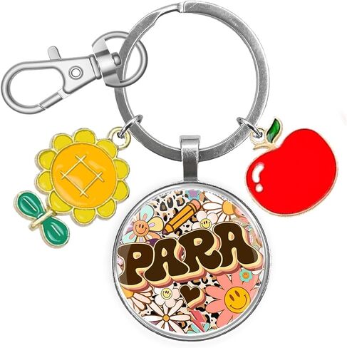 Paraprofessional Gifts Para Keychain for Christmas Retirement Birthday Teachers Day Thank You Gifts for Teacher Assistant Aide Paraeducator Healthcare Worker Paraprofessional Appreciation Jewelry in Kuwait