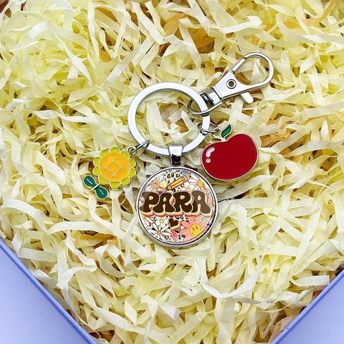Paraprofessional Gifts Para Keychain for Christmas Retirement Birthday Teachers Day Thank You Gifts for Teacher Assistant Aide Paraeducator Healthcare Worker Paraprofessional Appreciation Jewelry in Kuwait