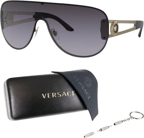 Versace VE2166 PILOT Shape Sunglasses with Luxury Eyewear kit in Saudi Arabia