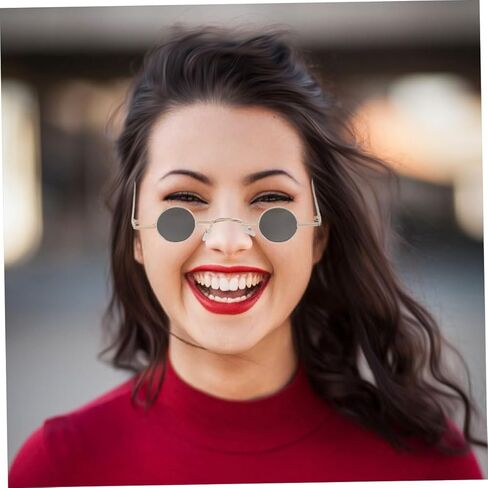 BESTYASH 2pairs Vintage Round Frame Sunglasses for Retro Style Unisex Eyewear Uv for Outdoor Travel and Fun Occasions in Kuwait