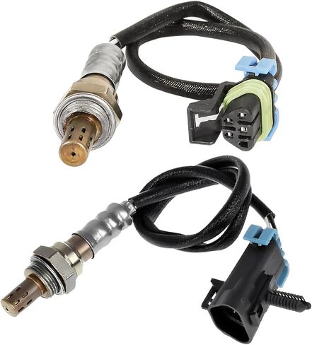 Maxfavor Upstream Downstream Oxygen Sensor Replacement for 2016 2017 GMC Terrain L4-2.4L, for 2015 2016 2017 Chevy Equinox L4-2.4L 02 Sensor 234-4530 234-4673 in Saudi Arabia