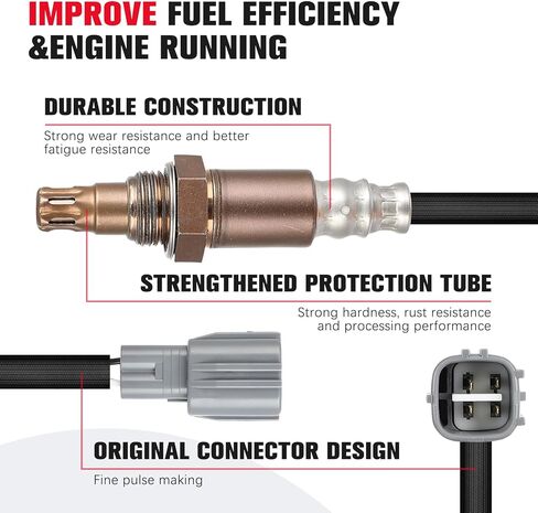 O2 Oxygen Sensor Compatible for Toyota, for Lexus, for Subaru & for Scion - Avalon, Highlander, Camry, RAV4, Tacoma, Sienna, Impreza, Forester, Outback, ES300h, ES350, tC - Upstream in Saudi Arabia