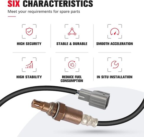 O2 Oxygen Sensor Compatible for Toyota, for Lexus, for Subaru & for Scion - Avalon, Highlander, Camry, RAV4, Tacoma, Sienna, Impreza, Forester, Outback, ES300h, ES350, tC - Upstream in Saudi Arabia