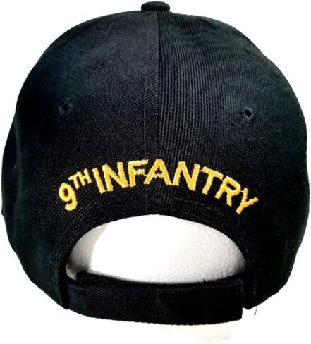 9th Infantry Division Ball Cap Hat Black Embroidered Acrylic Army H3 in Saudi Arabia