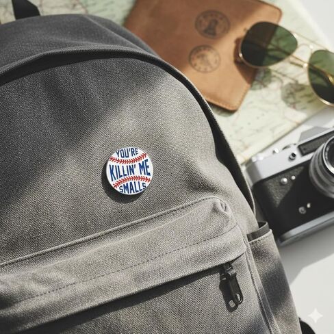 Baseball Pin - Funny Sports Ball Enamel Pins Brooch "You're Killin' Me Smalls" for Backpacks, Jacketsm, Hats. Cool Retro Sports Brooches Gift for Baseball Lovers, Girls, Friends. in Kuwait