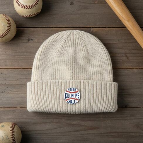 Baseball Pin - Funny Sports Ball Enamel Pins Brooch "You're Killin' Me Smalls" for Backpacks, Jacketsm, Hats. Cool Retro Sports Brooches Gift for Baseball Lovers, Girls, Friends. in Kuwait