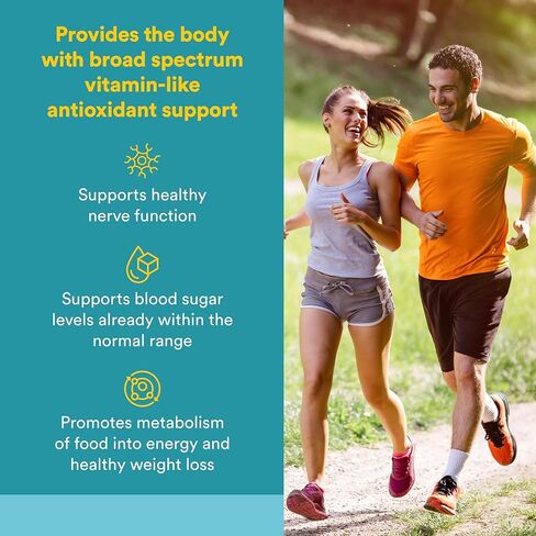 Natural Factors Alpha-Lipoic Acid + B 600 mg, 60 Capsules in Kuwait