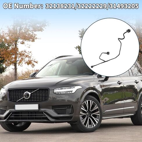 Radiator Hose for Volvo XC90 2016 Plastic 1 Pcs Coolant Pipe in Kuwait