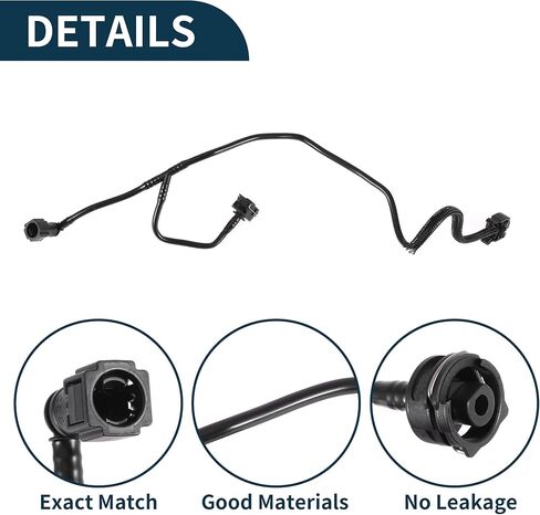 Radiator Hose for Volvo XC90 2016 Plastic 1 Pcs Coolant Pipe in Kuwait