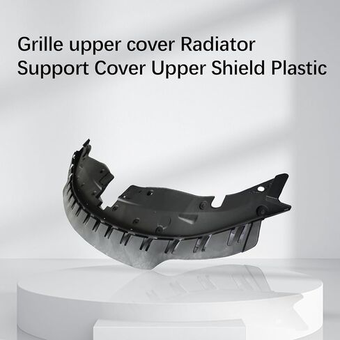 غطاء علوي مصبغة غطاء دعم المبرد درع علوي من البلاستيك الأمامي متوافق مع دودج تشارجر 2015-2020 لـ 68226530AD/68226530AF CH1224101 in Kuwait