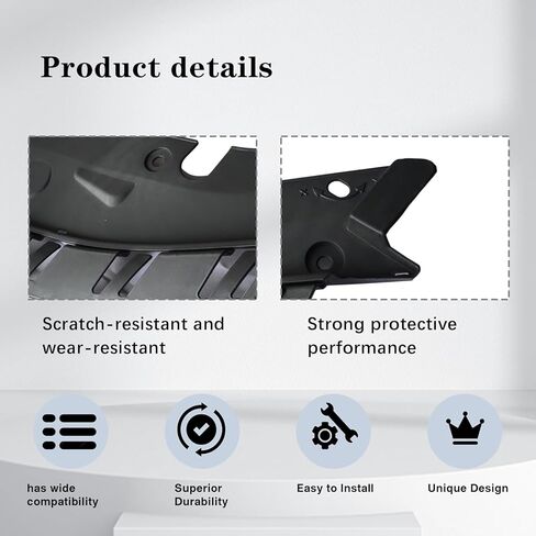 غطاء علوي مصبغة غطاء دعم المبرد درع علوي من البلاستيك الأمامي متوافق مع دودج تشارجر 2015-2020 لـ 68226530AD/68226530AF CH1224101 in Kuwait