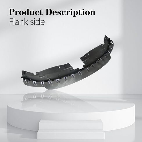 غطاء علوي مصبغة غطاء دعم المبرد درع علوي من البلاستيك الأمامي متوافق مع دودج تشارجر 2015-2020 لـ 68226530AD/68226530AF CH1224101 in Kuwait