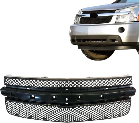 Perfit Liner New Front Black Grille Grill Replacement W/O Center Molding Bar Compatible With 2005-2009 Chevy Equinox LS LT LTZ Fits GM1200527 5481230 in Kuwait