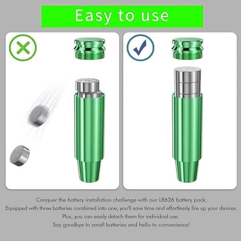 4.5V Alkaline Button Cell Batteries, 3SR626SW, 10 Pack in Kuwait